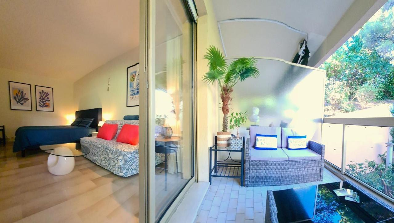 Studio Grande Terrasse A 5 Min De La Mer ニース エクステリア 写真